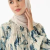 پیراهن یقه طرحدار آبی رفکا برند Refka کد 1753720986