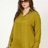 پیراهن ساتن ساده برند Büyük Moda کد 1753846866