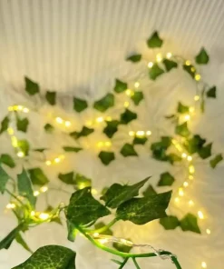 led مصنوعی نور روز 30 فرشته پیچک سبز برگدار 230cm برند ALSHOP کد 1753587667