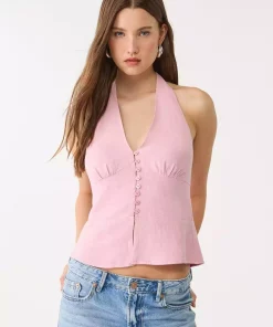 بالا دکمهدار ملافه برند Stradivarius کد 1753737131