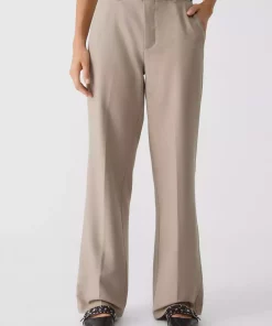 پارچه صاف کمربنددار شلوار راحت برند Stradivarius کد 1753351944