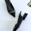 کفش عروسکی سگک دار مشکی برند inizio کد 1753715525