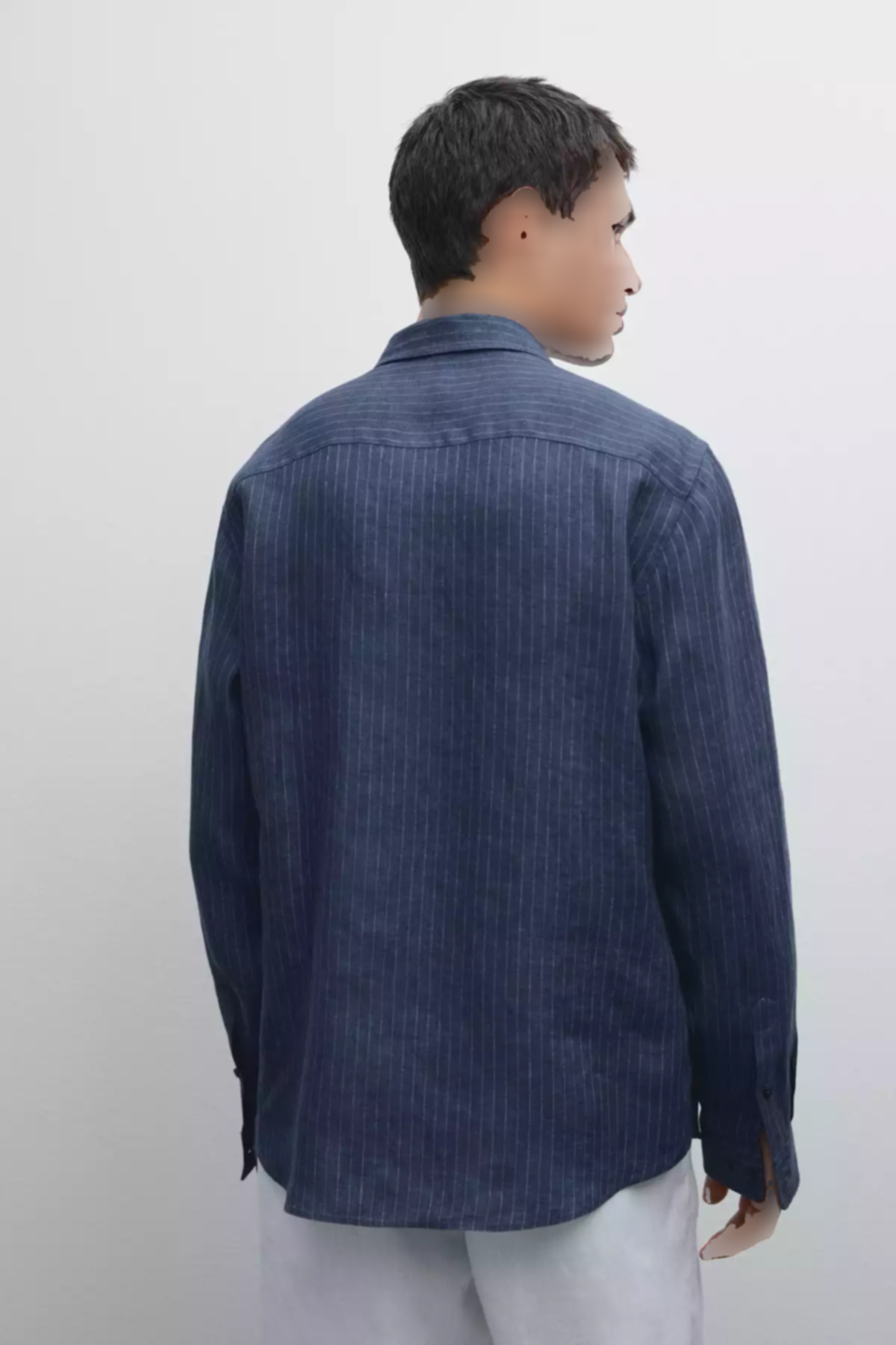 پیراهن متناسب کتان برند Massimo Dutti کد 1751488328