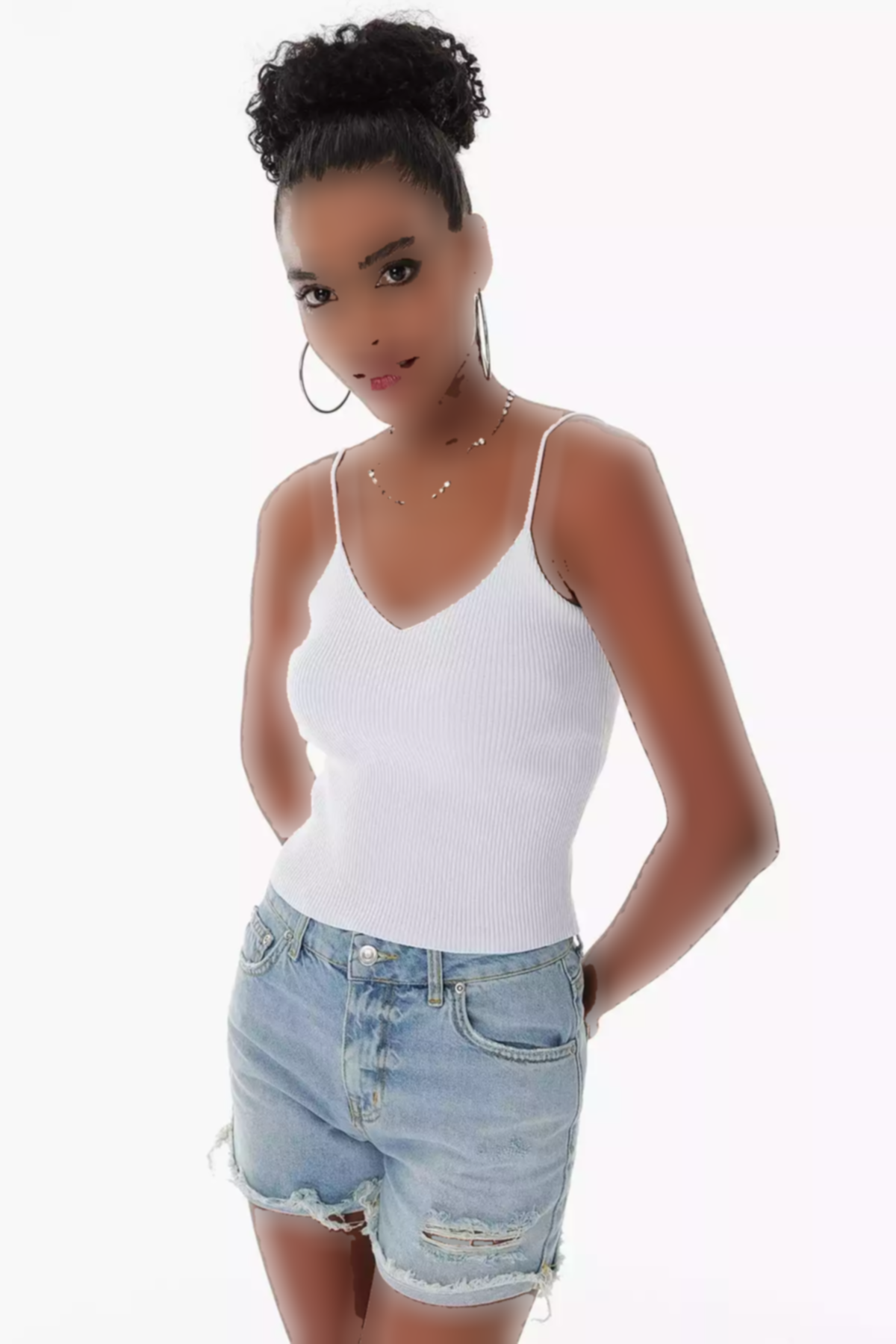 ورزشی بافتنی بنددار سفید زنانه برند CHUBA کد 1753690988