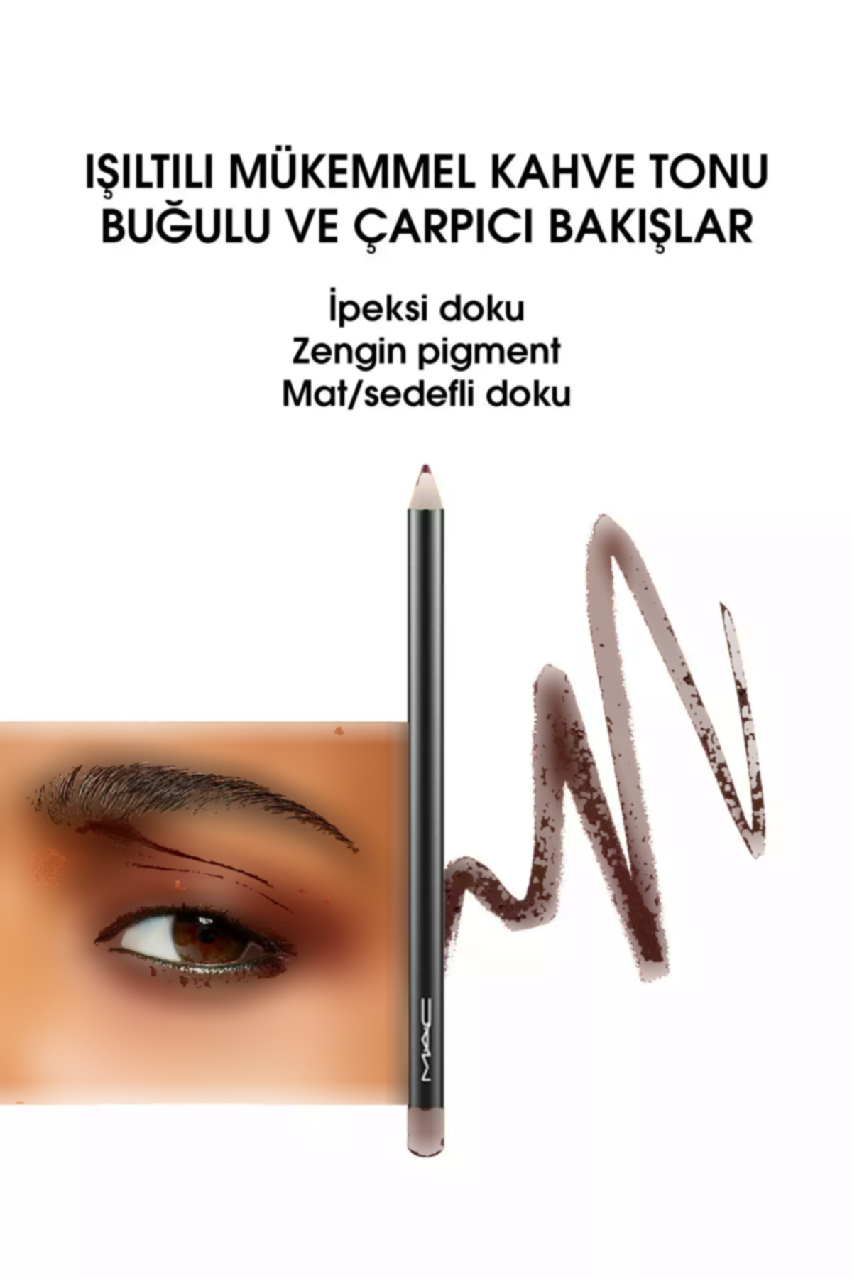 خط چشم نرم 1.36گرم سه تایی برند Mac کد 1753755071