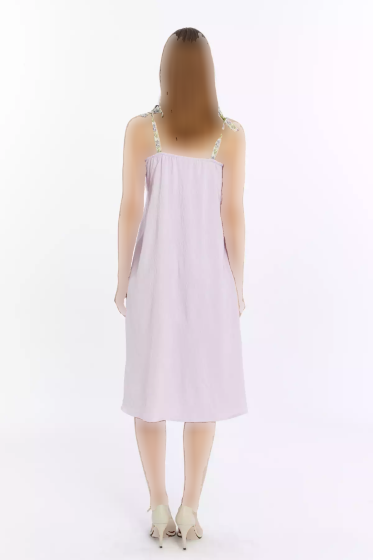 پیراهن نیلی برند Lyn Mama کد 1753850525