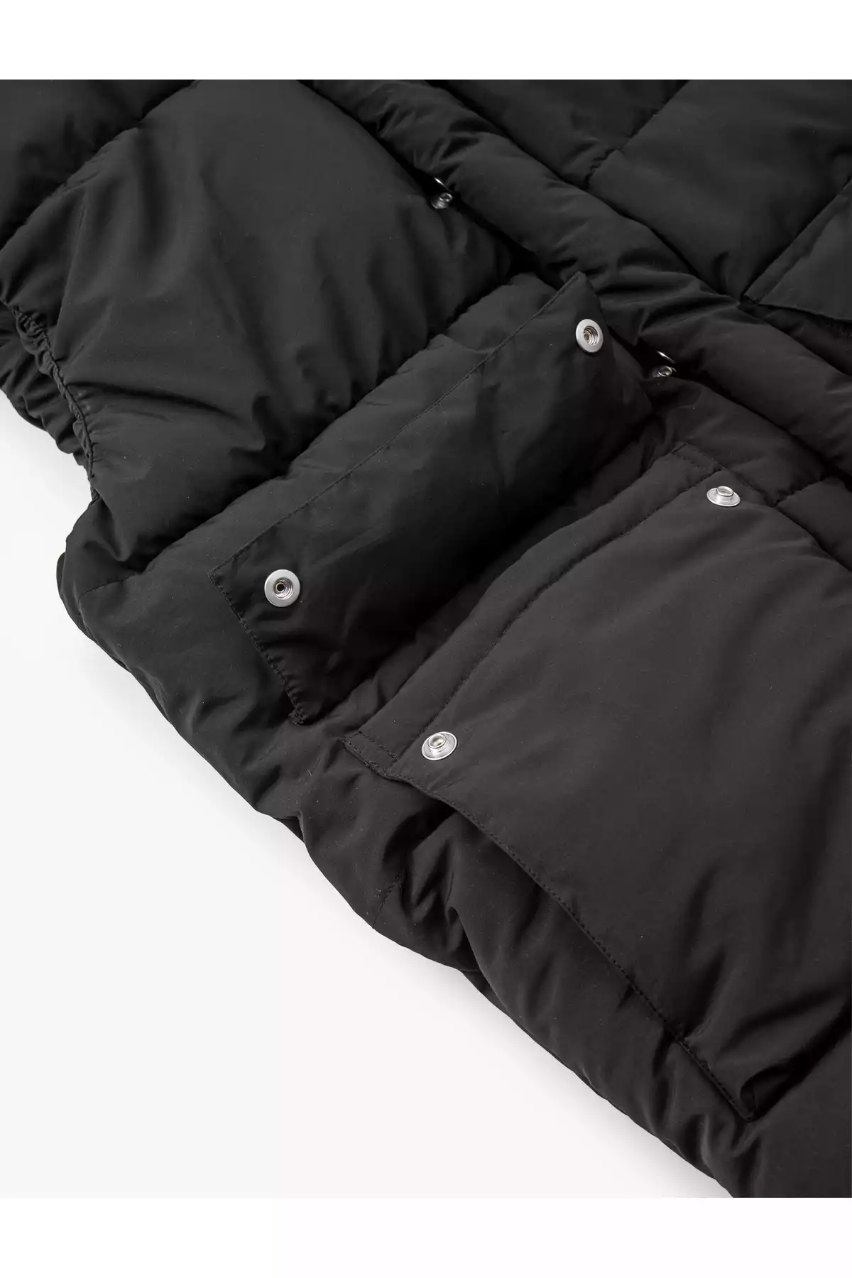 بسته شدنی جلیقه زیپ دار جیب کلاهدار پفدار برند Koton کد 1753278134