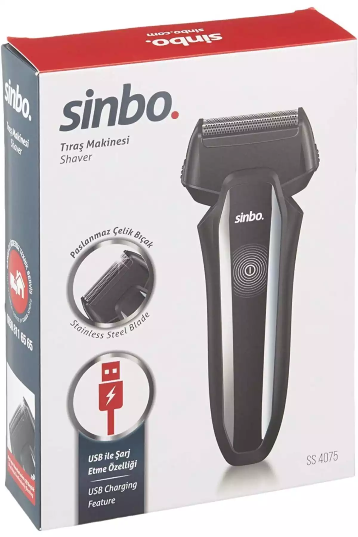 دستگاه ریش 4075سر/مو تصحیح برند Sinbo کد 1752516437