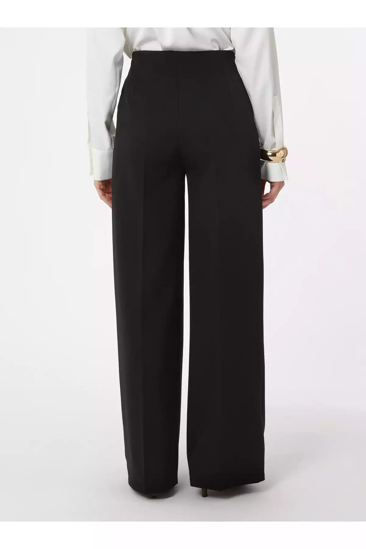 پاچه گشاد رفکا مشکی کلاسیک برند Refka کد 1753724480