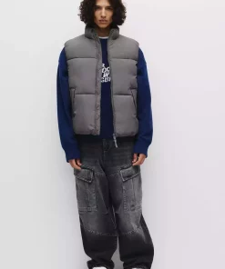جلیقه پفدار برند Pull & Bear کد 1753320131