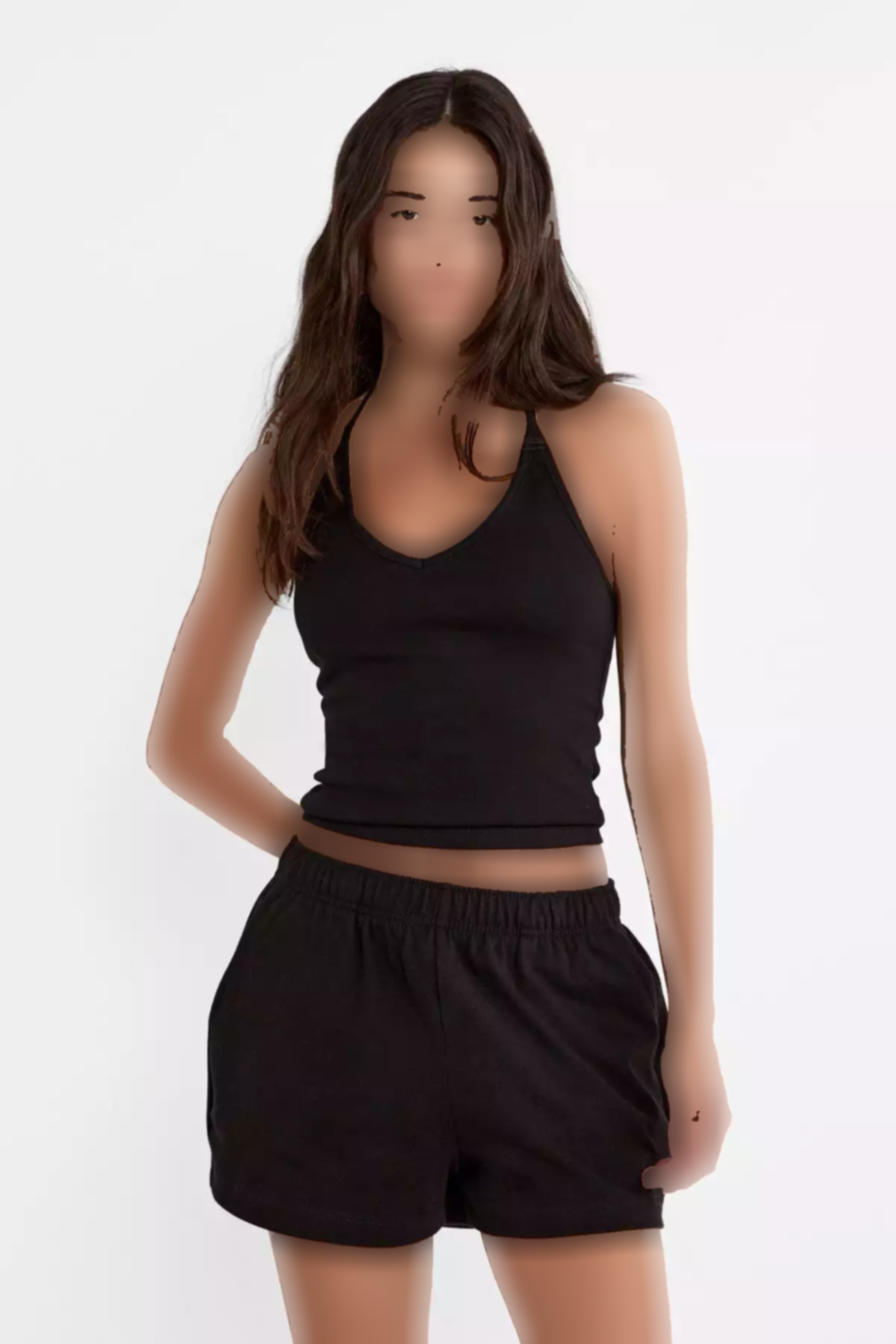 تاپ یقه گرهدار برند Stradivarius کد 1753737188