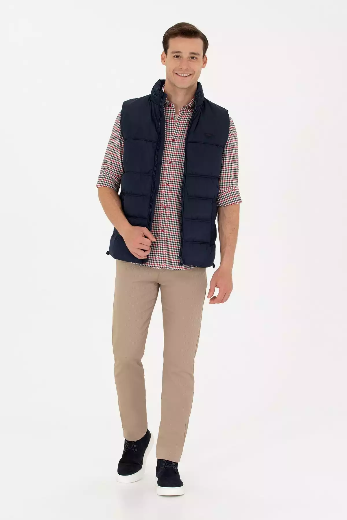 جلیقه سرمه ای مردانه برند U.S. Polo Assn. کد 1753305791