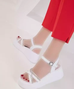 کفش لژ دار سفید زنانه برند SOHO کد 1753869131