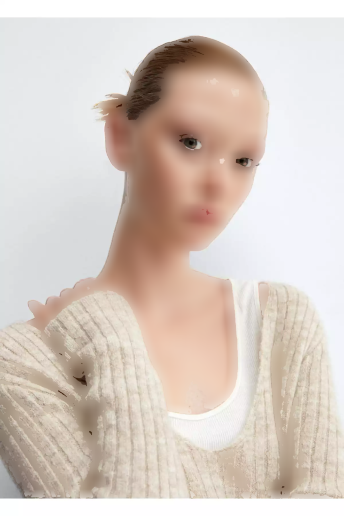 پلیور بافتنی لاستیک یقه هفت برند MANGO کد 1753003867