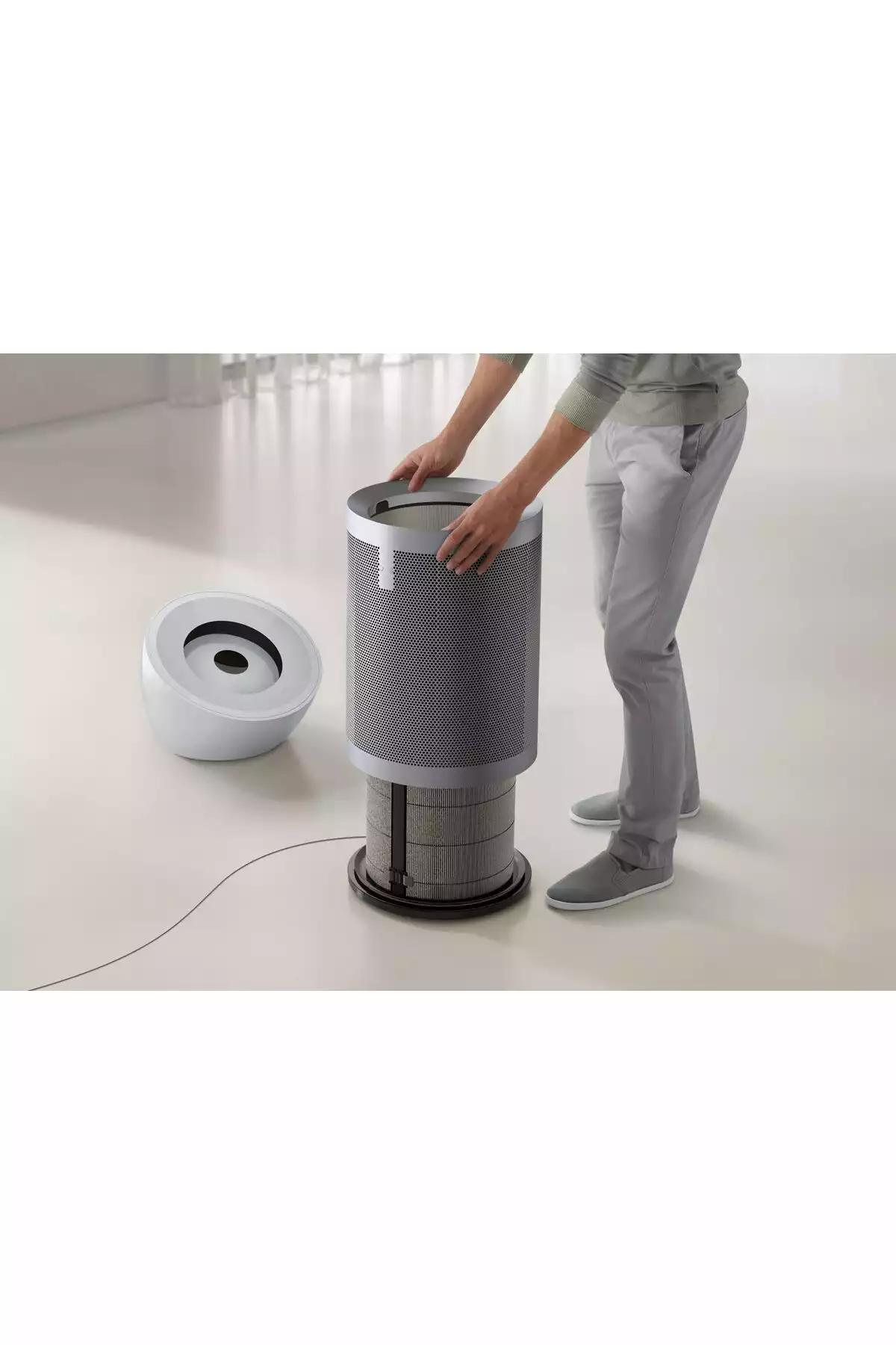 پاک کننده هوا نقره اي) برند DYSON کد 1753496469