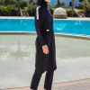 مایو اسلامی پوشیده کامل با درپوش مشکی برند Marina کد 1753525871