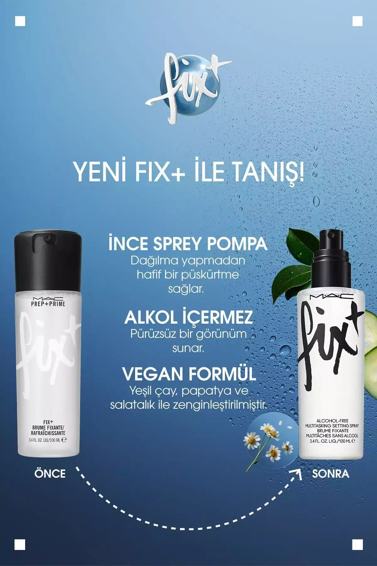 اسپری چند 100میلی لیتر آرایش ثابت & آنها آماده هستند اصل برند Mac کد 1753743067