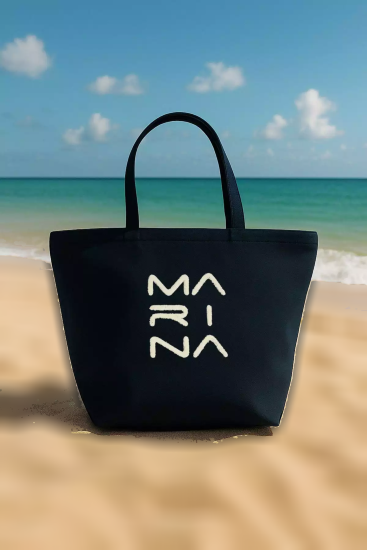 کیف دوشی آستردار سرمه ای زیپدار برند Marina کد 1753529463