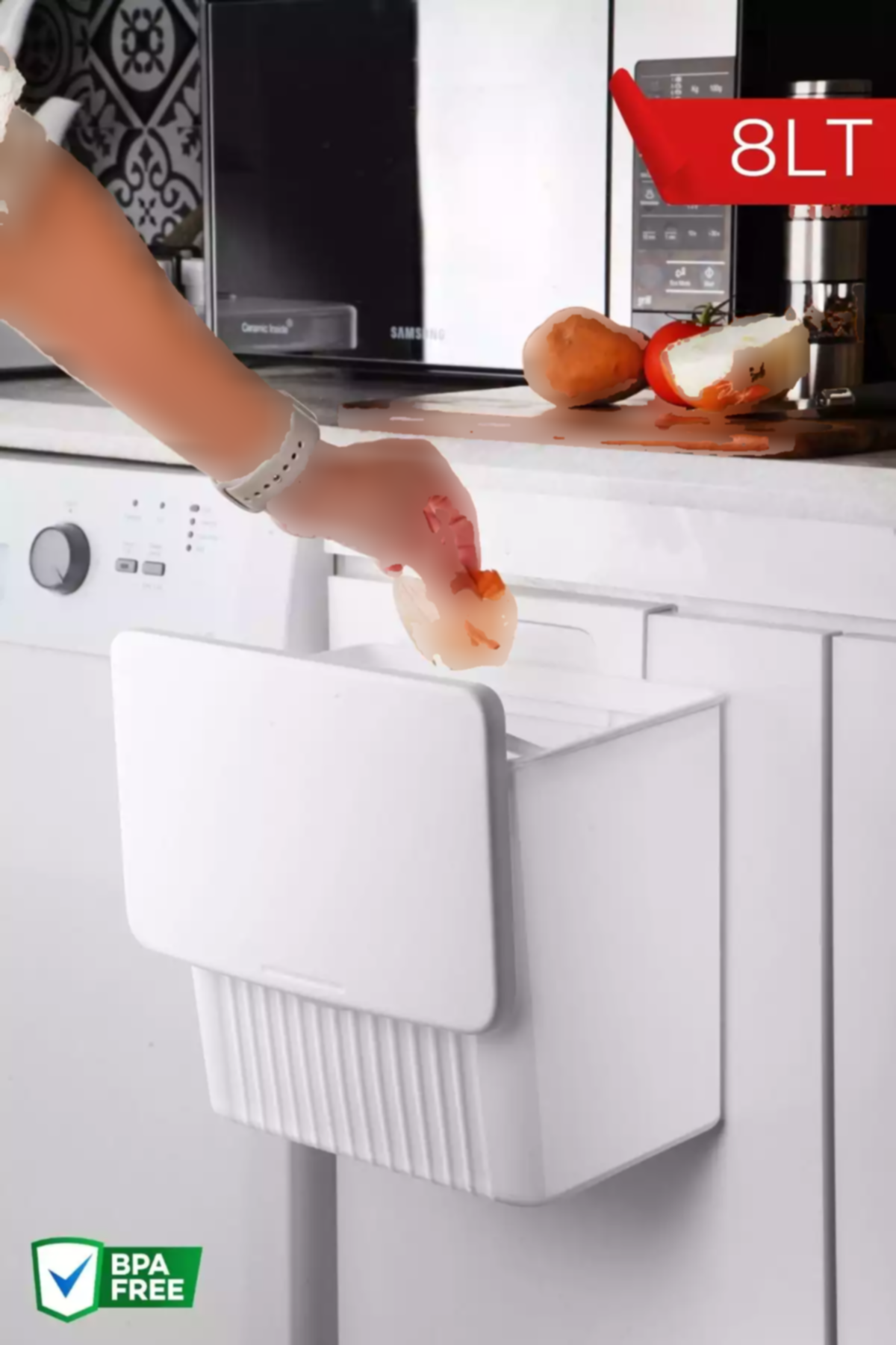 جعبه زباله بنددار برند Nandy Home کد 1753567868