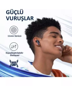 بازی 5.2هدفون life مشکی جلوگیری سر و صدا صداگذاری برند Anker کد 1753786330