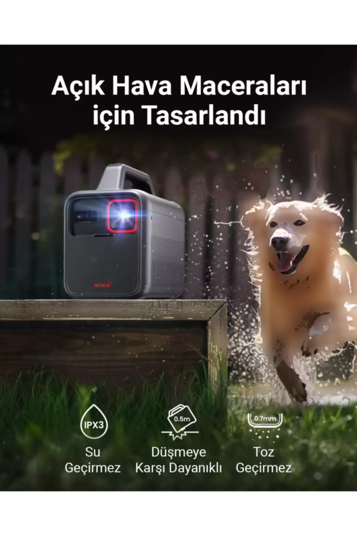 جعبه دستگاه بي سيم 3هوشمند قابل حمل وای فای برند Anker کد 1753786323