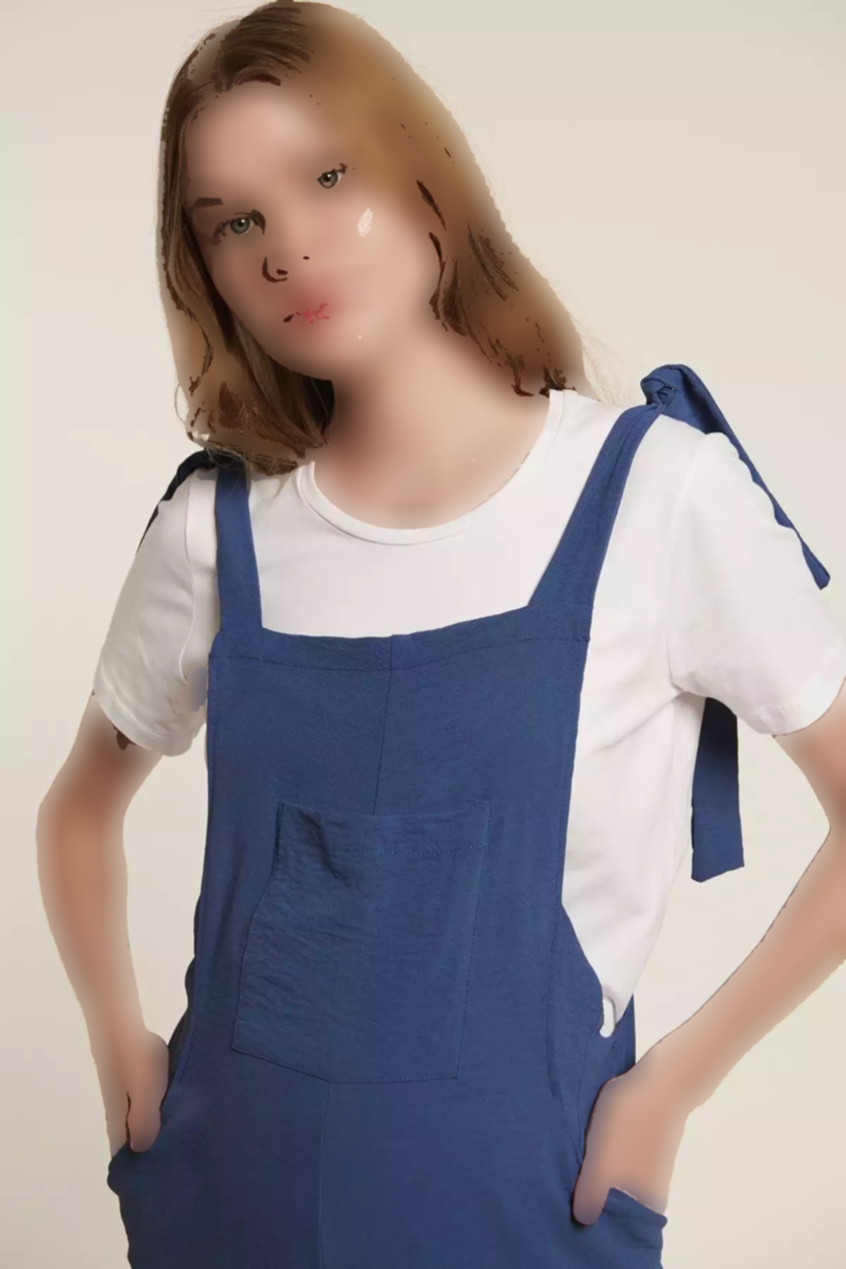 سرهمی راحت سرمه ای بارداری جیمی برند Lyn Mama کد 1753854129