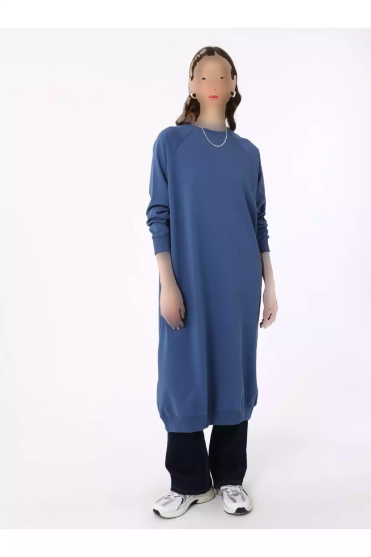 تونیک ساده یقه گرد برند Refka کد 1753720988