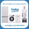 جهیزیه بسته فرصت ست 6تکه سفید برند Beko کد 1753523103