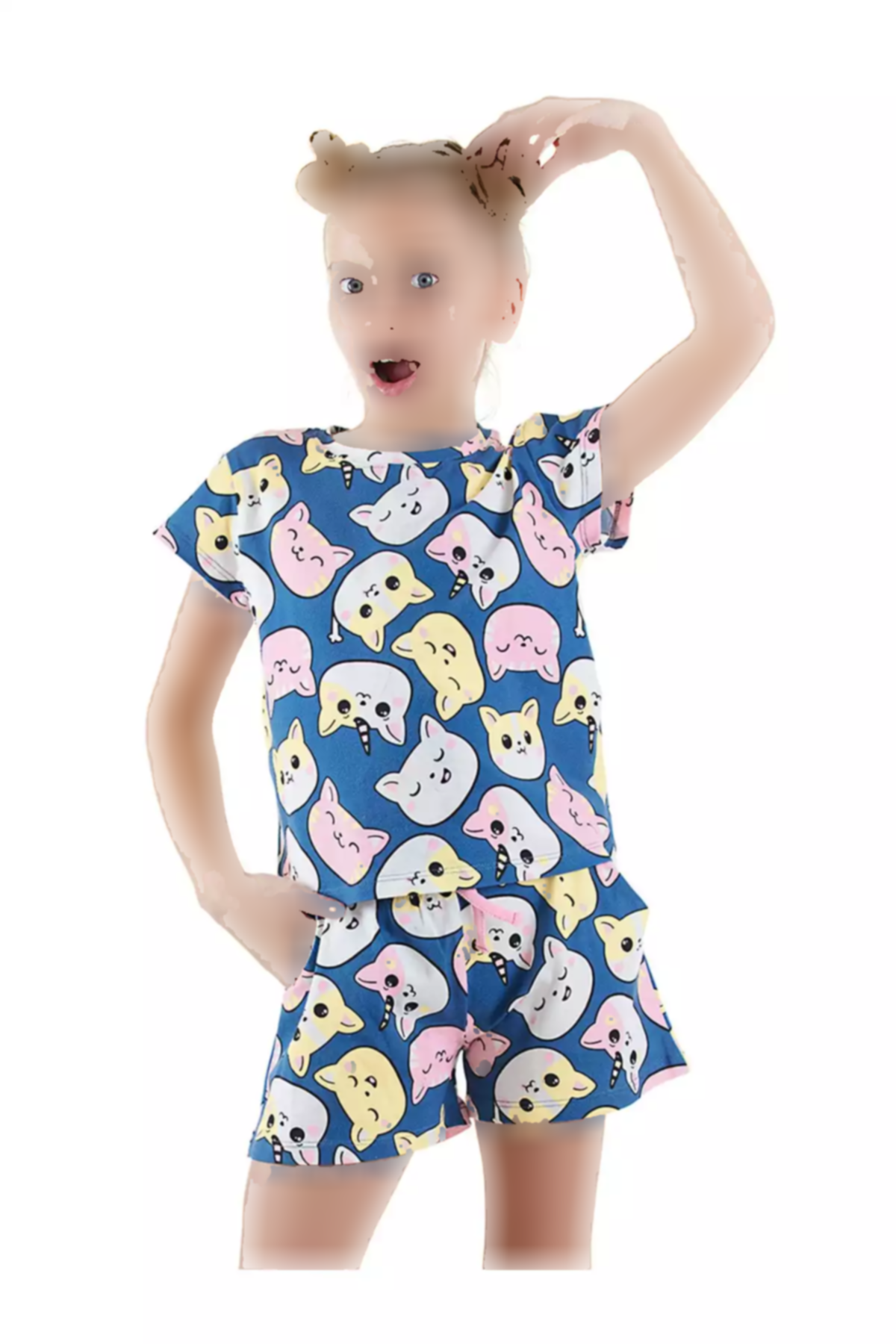 ست شلوارک تیشرت برند Denokids کد 1753823524