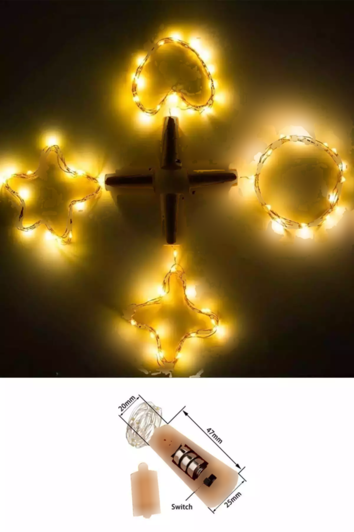 led بطری 1عدد 20 فرشته قارچ برند ALSHOP کد 1753576568