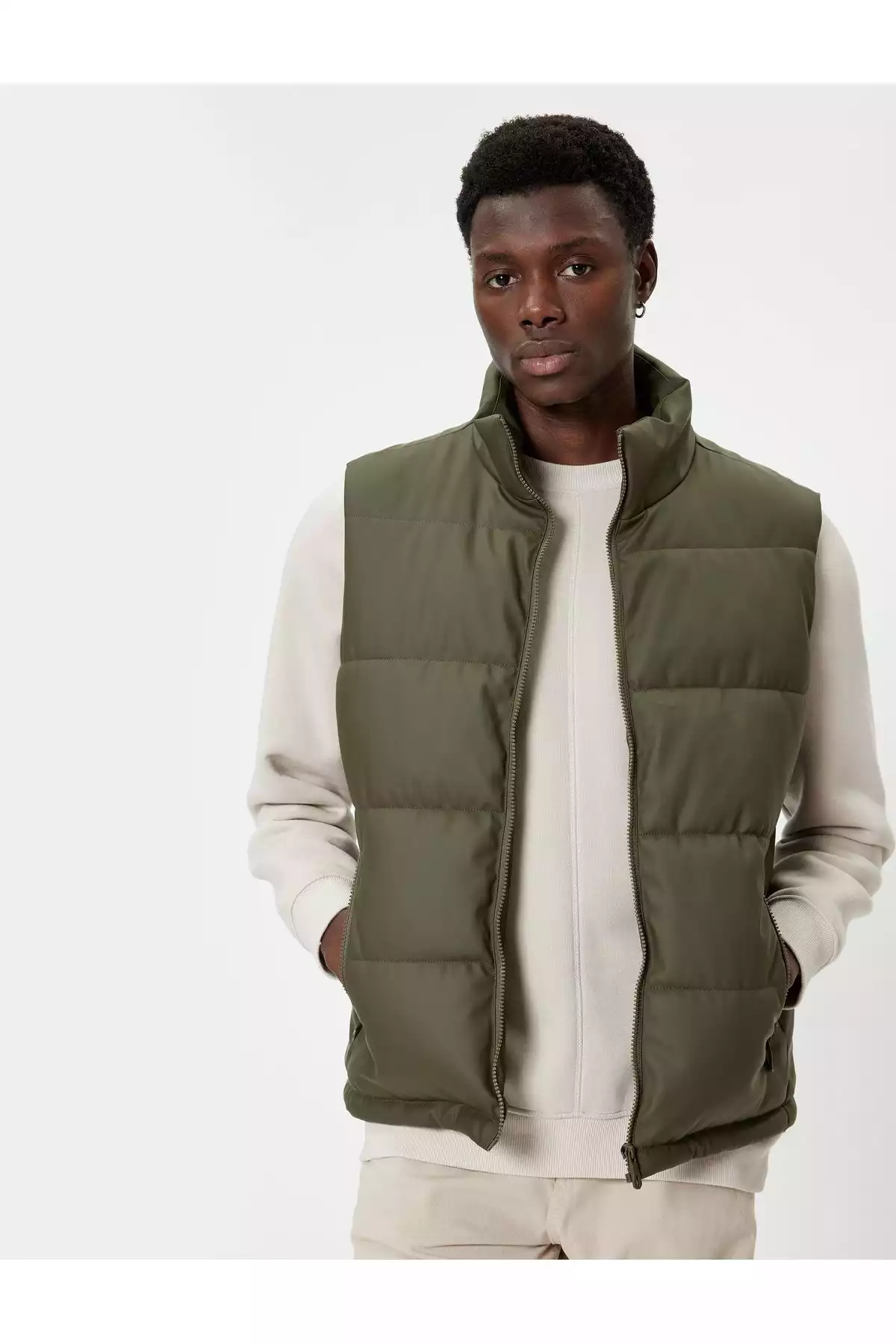 جلیقه اسلیم فیت پفدار برند Koton کد 1753305787