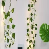 led مصنوعی نور روز 30 فرشته پیچک سبز برگدار 230cm برند ALSHOP کد 1753587667