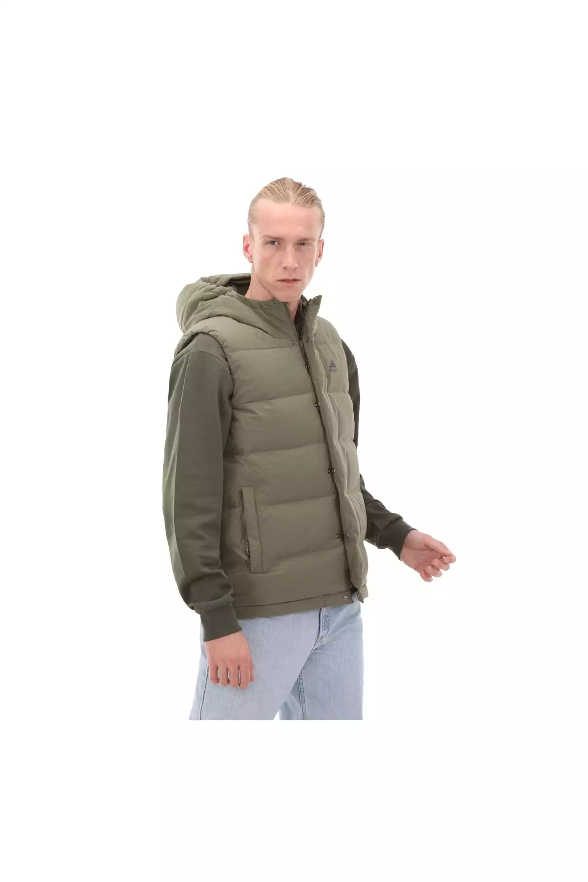 جلیقه آدیداس یشمی مردانه هلیونی برند adidas کد 1753270869