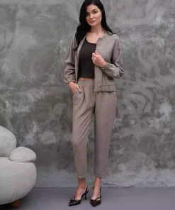 ست کت شلوار زنانه برند Marjinal کد 1753687392