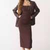 پیراهن یقه مربع برند Stradivarius کد 1753468992