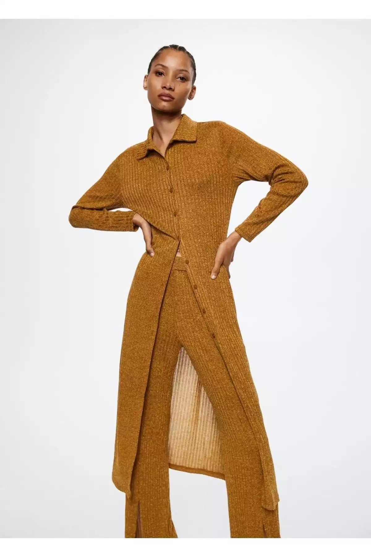 بافتنی بلند برند MANGO کد 1753000700