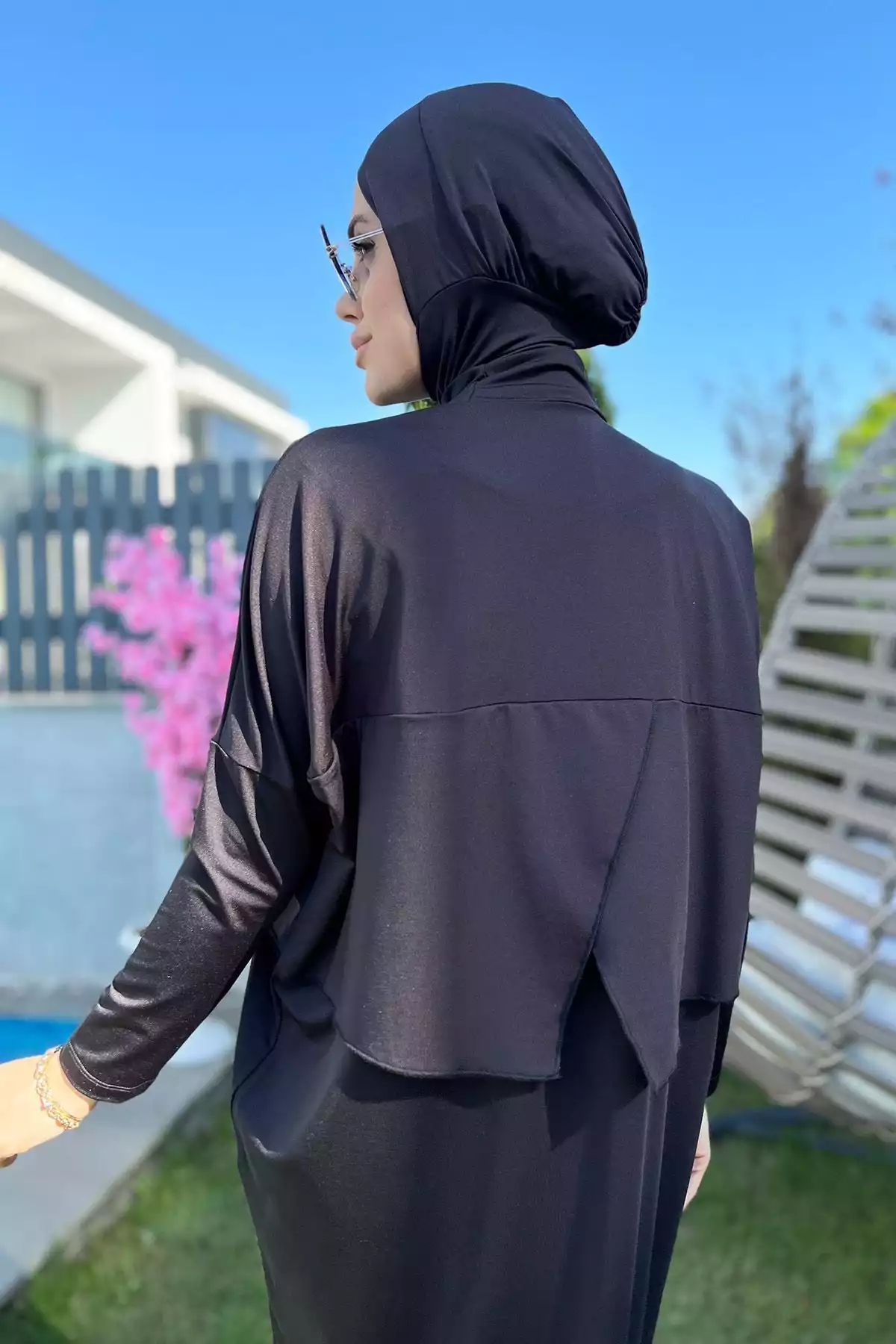 قیچی مایو اسلامی پوشیده کامل پاچه گشاد برند Remsa Mayo کد 1753761072