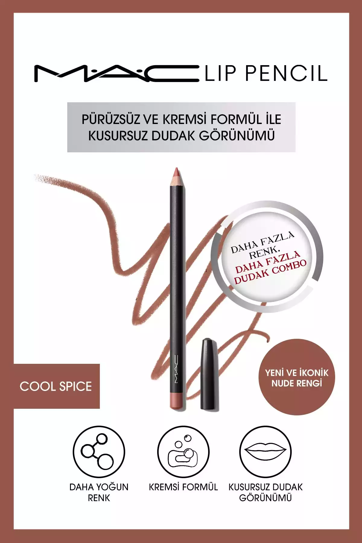 خط لب ماندگار برند Mac کد 1753747928