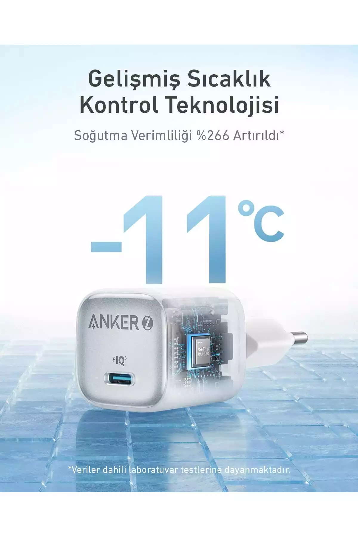 دستگاه شارژ سفید usb-c برند Anker کد 1753786270