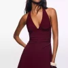 پیراهن کوتاه یقه برند Bershka کد 1753470735