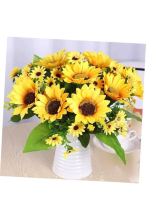 مصنوعی 14گل‎دار 70 پر شده 42cm برند ALSHOP کد 1753579334