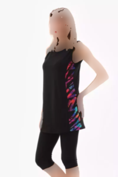 مایو لایکرا طرح‎دار تیکه دار بدون آستین برند medipek کد 1753533672