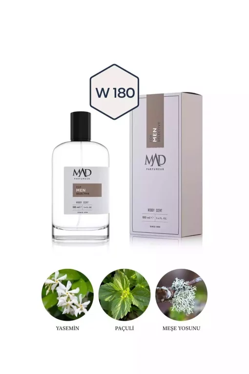 پرفیوم 100میلی لیتر مردانه انتخابی برند Mad Parfüm کد 1753373523