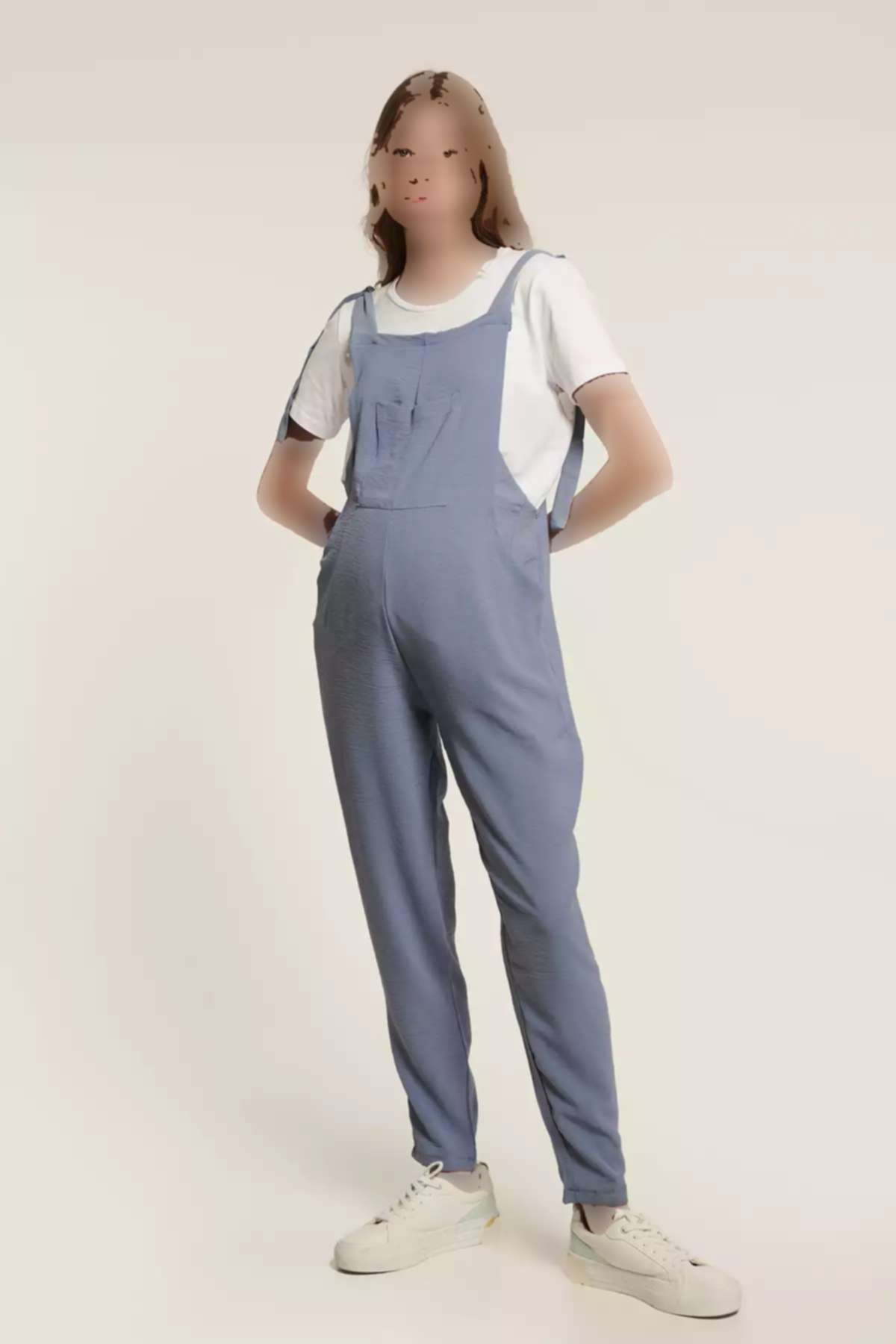 سرهمی راحت آبی بارداری جیمی برند Lyn Mama کد 1753854064