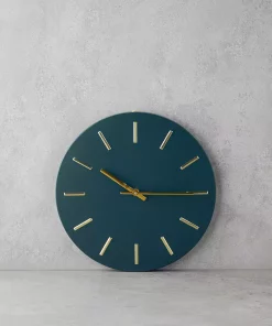 ساعت دیواری تزئینی فلزی sylvia سبز برند English Home کد 1753904525