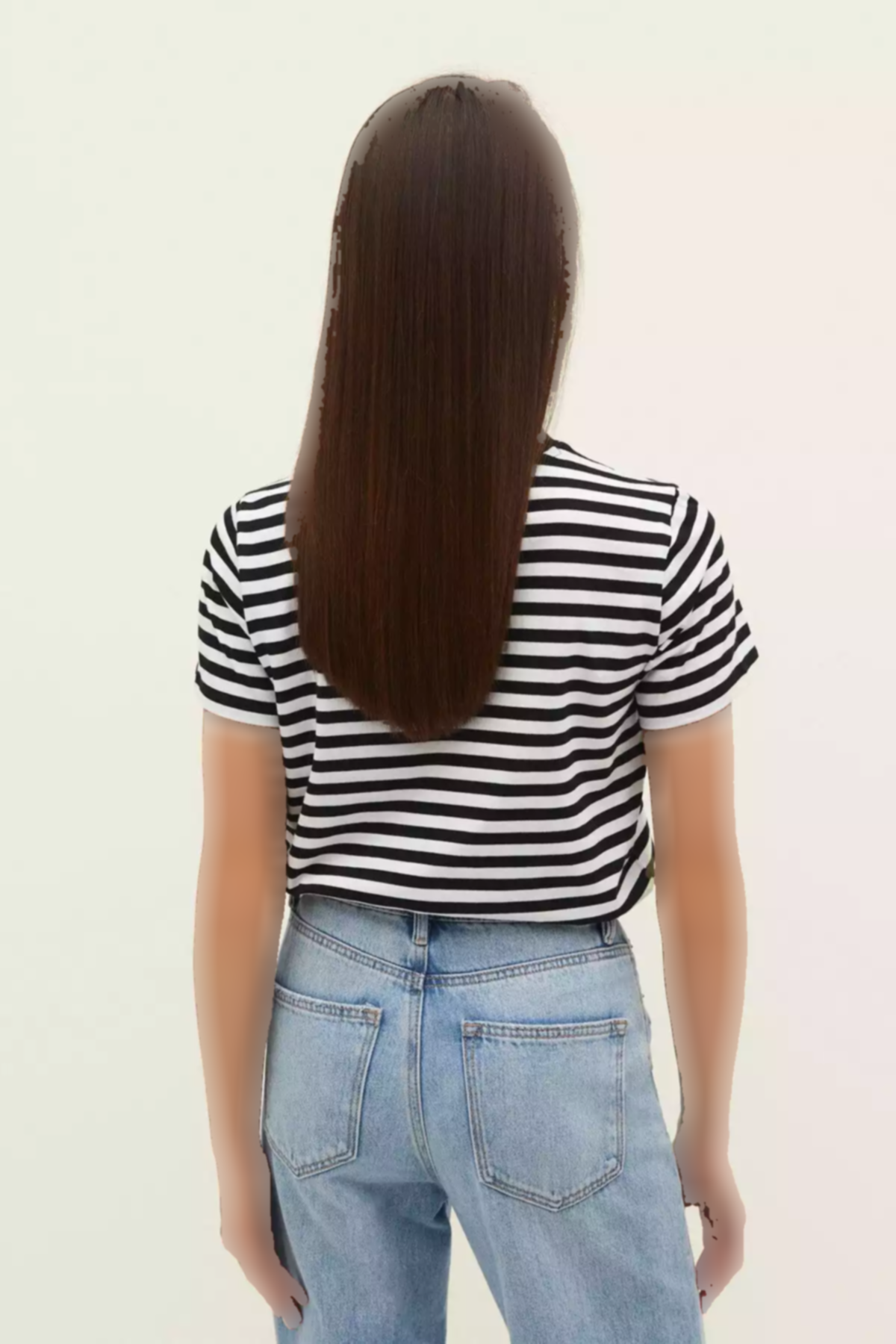 تیشرت آستین کوتاه راهراه برند Stradivarius کد 1753357406