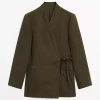 کیمونو 100کتان برند Massimo Dutti کد 1752758829