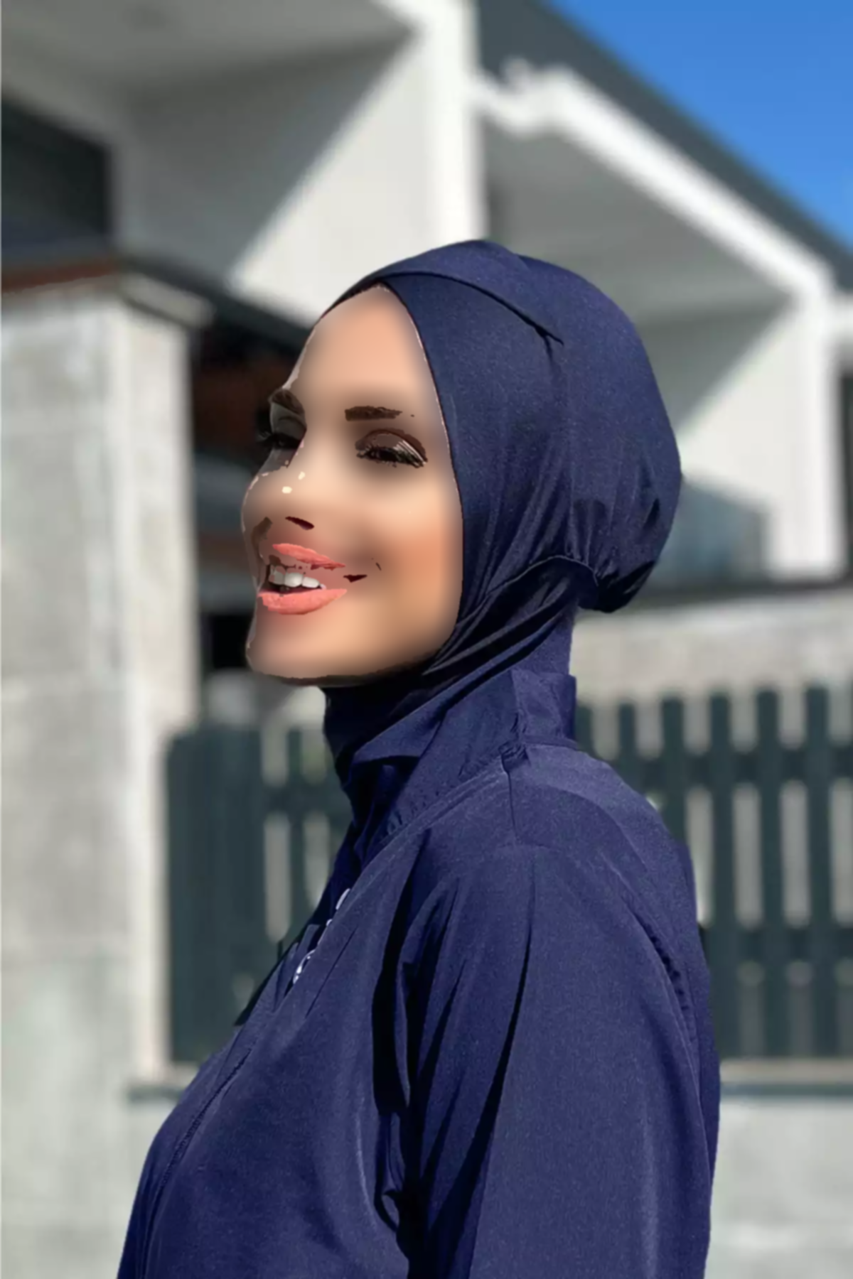 سربند مایو روسری ضربدری 6تیره سرمه ای برند Remsa Mayo کد 1753763466