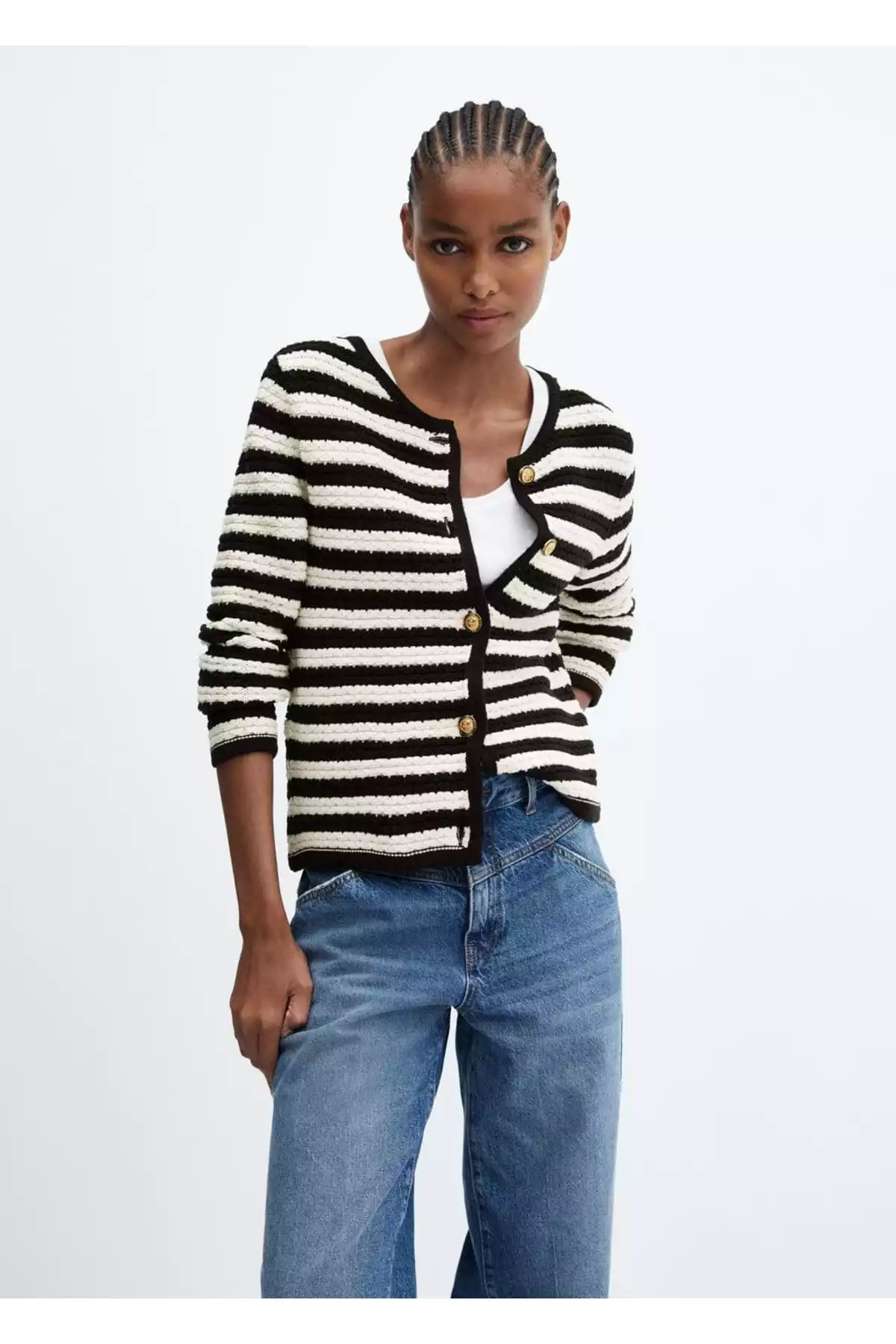 جیب دار زیر آستین بلند برند MANGO کد 1753003871