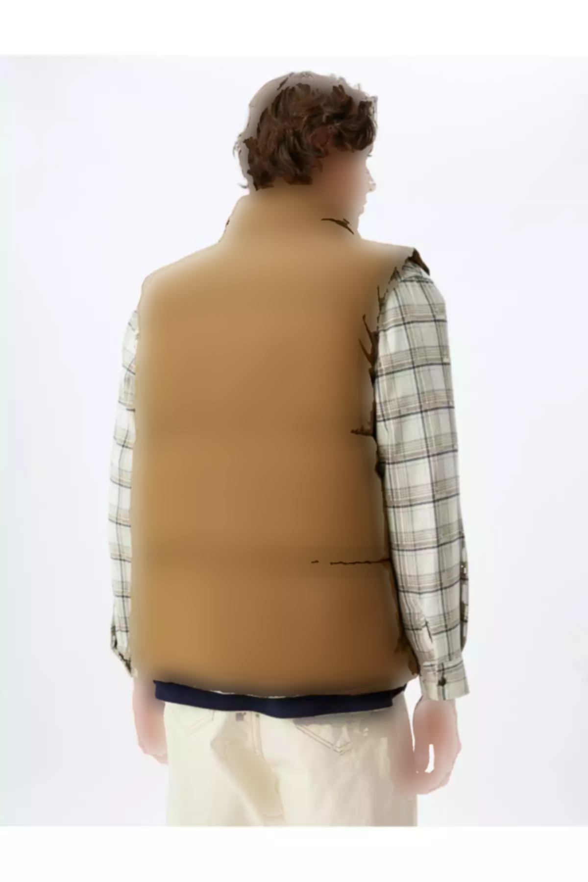 جلیقه اسلیم فیت پفدار یقه ایستاده طرحدار جیبدار دربدار برند Koton کد 1753305671